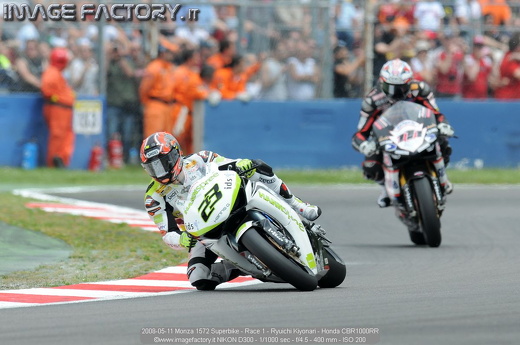 2008-05-11 Monza 1572 Superbike - Race 1 - Ryuichi Kiyonari - Honda CBR1000RR